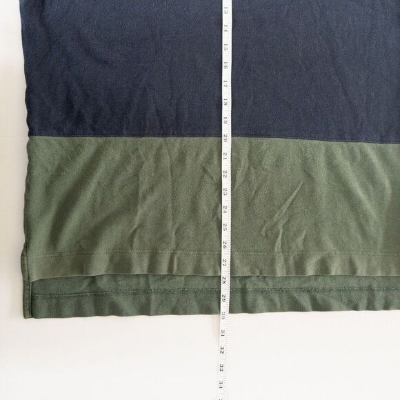 Vintage 90’s Nautica‎ Color block Polo Mens XL Pin Hole On Sleeve - Picture 5 of 7